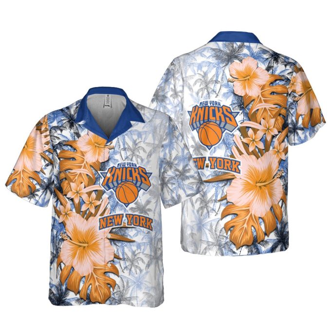 NEW YORK KNICKS – NBA  2025 HAWAIIAN SHIRT5