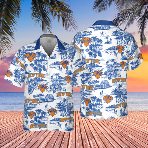 NEW YORK KNICKS – NBA  2025 HAWAIIAN SHIRT4