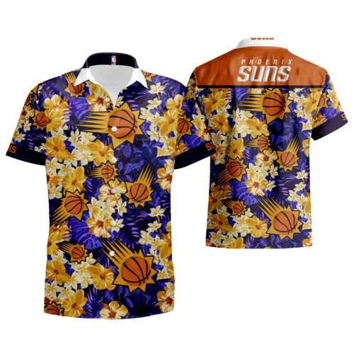 Phoenix Suns Hawaiian Shirt summer shirt NBA Aloha Shirt Gift