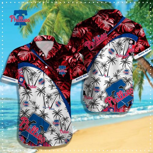 Philadelphia Phillies MLB-Hawaiian shirt Q-49376