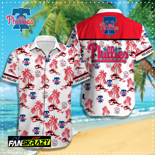 Philadelphia Phillies MLB Hawaiian Shirt C1
