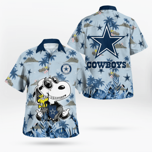 Snoopy Cowboys Hawaii Shirt
