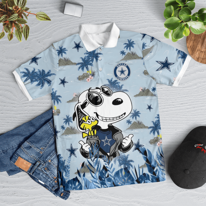 Snoopy Cowboys Hawaii Shirt
