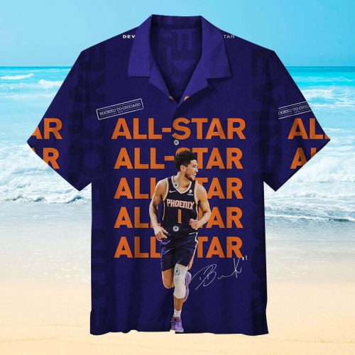 Phoenix Suns Basketball Hawaiian Shirt NBA Aloha Shirt Gift