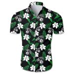 Brooklyn Nets Hawaiian Shirt Small Flowers