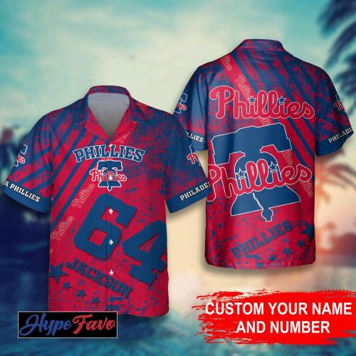 Philadelphia Phillies Mlb Personalized Hawaiian Shirt