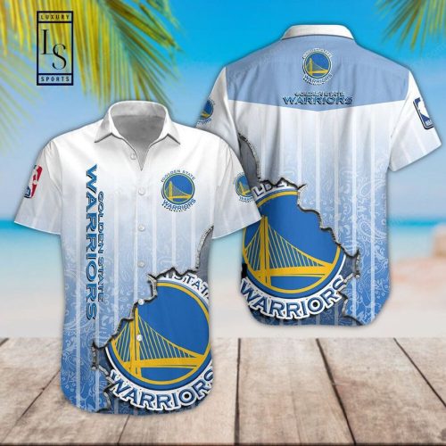Golden State Warriors Hawaiian Aloha Shirt