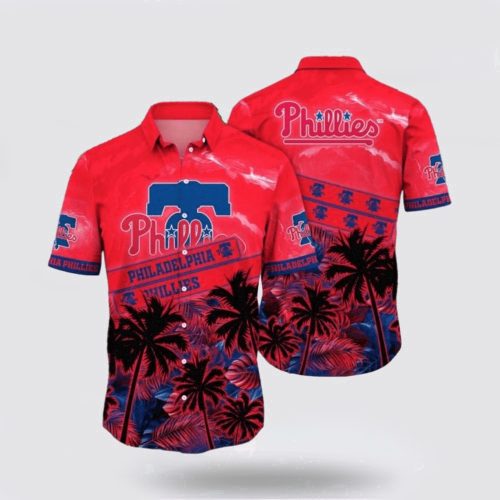 MLB Philadelphia Phillies Hawaiian Shirt Embrace The Energetic Summer With Fashionable For Fans