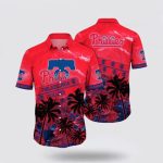 MLB Philadelphia Phillies Hawaiian Shirt Embrace The Energetic Summer With Fashionable For Fans