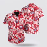 MLB Philadelphia Phillies Hawaiian Shirt Leaf Pattern For Fan MLB Philadelphia Phillies Hawaiian Shirt Leaf Pattern For Fan