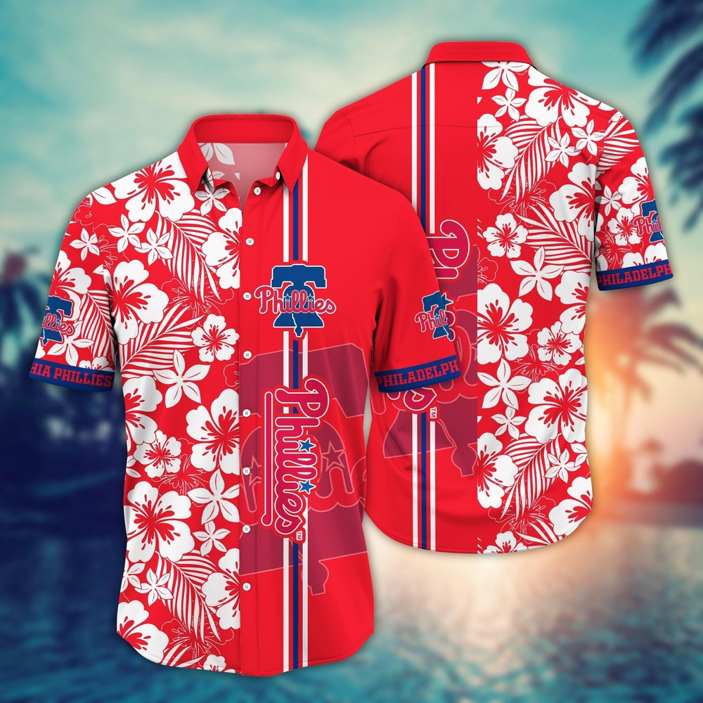 MLB Philadelphia Phillies Hawaiian Shirt Swing Into Summer For Sports Fans MLB Philadelphia Phillies Hawaiian Shirt Swing Into Summer For Sports Fans