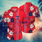 MLB Philadelphia Phillies Hawaiian Shirt Floral Finesse For Sports Fans