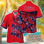 Customized MLB Philadelphia Phillies Hawaiian Shirt Radiant Rhythms For Fans