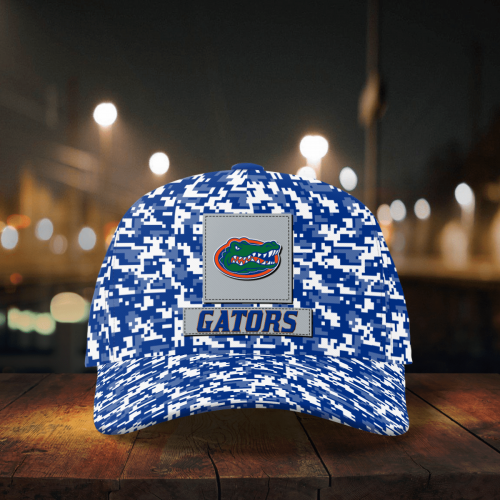 Florida Gators Digital Camo AOP Classic Baseball Classic Cap Men Hat Gift for Men Women Gift for Men Women