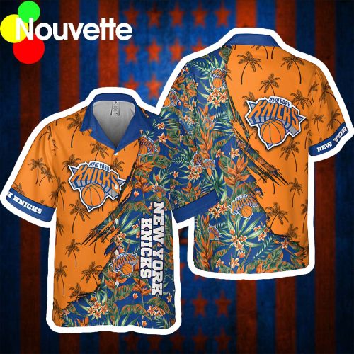 New York Knicks Tropical Hawaiian Shirt