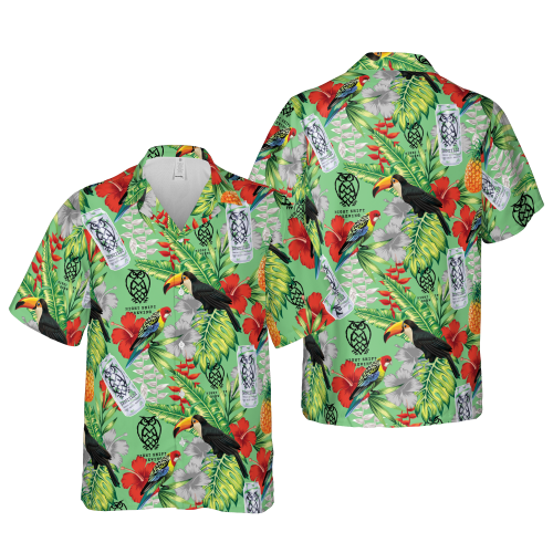 Night Shift Santilli IPA Hawaiian Shirt - Perfect Summer Gift for Beer Fans!