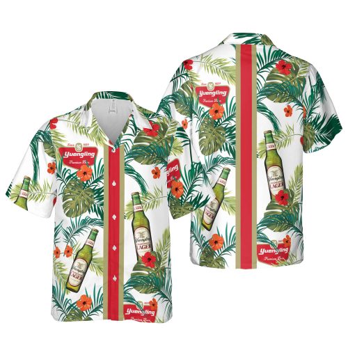 Yuengling Beer Hawaiian Shirt Collection: Tropical Aloha Shirt for Beer Lovers - Perfect Gift Idea!