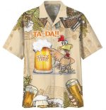 Chicken Beer Ta-da Hawaiian Shirt – Summer Holiday Gift for Men & Women Animal Lover Idea