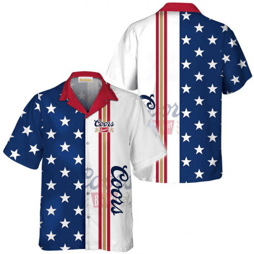 Coors Banquet 4th of July Hawaiian Shirt: Aloha Style Gift for Men and Women