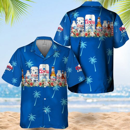 Coors Light Tropical Liquor Paradise Hawaiian Shirt - Perfect Summer Gift for Beer Lovers