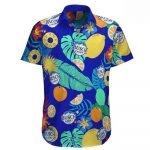 Busch Light Hawaiian Shirt: Tropical Blue Summer Holiday Gift Beer Lover Gift Idea