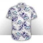 Busch Light Hawaiian Shirt: Hibiscus Flower Beer Aloha Shirt for Men & Women – Perfect Summer Gift
