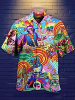 Colorful Magician Skulls Hawaiian Shirt Aloha Summer Gift For Men Women Skull Hawaiian Shirt
