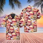 Skull With Doves Hawaiian Shirt Skull & Viking 3D Clothing Skull Aloha Shirt Skull With Doves Hawaiian Shirt Skull & Viking 3D Clothing Skull Aloha Shirt