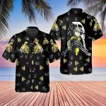 Funny Banana Skull Hawaiian Shirt Skull & Viking 3D  Clothing Skull Aloha Shirt