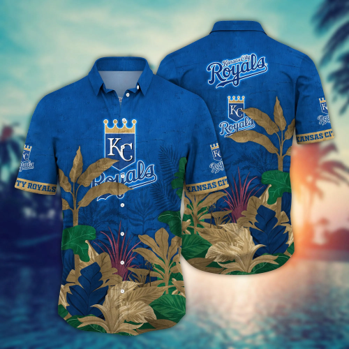 Kansas City Royals MLB Hawaiian Shirt Solstice Aloha Shirt, Baseball Fan Gift Idea, Kansas City Royals Lover Gift, Summer Aloha Shirt