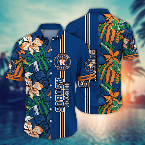 Houston Astros MLB Hawaiian Shirt, Fresh Mowed Lawns Aloha Shirt For Men Women, Summer Holiday Gift Idea, Baseball Lover Gift, Houston Astros Fan Gift