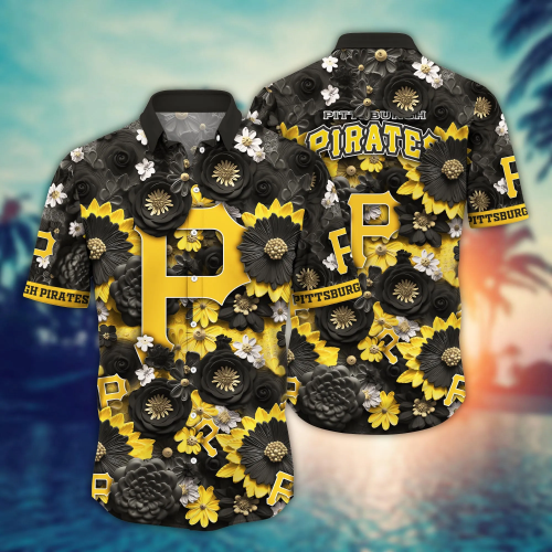 Pittsburgh Pirates MLB Baseball Hawaiian Shirt For Men Women, Summer Holiday Gift Idea, Baseball Lover Gift, Pittsburgh Pirates Fan Gift