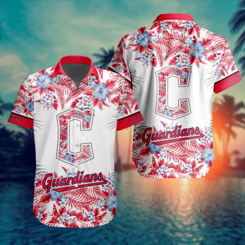 MLB Cleveland Guardians Special Hawaiin Design Button Shirt Baseball Lover Gift, Fan Gift