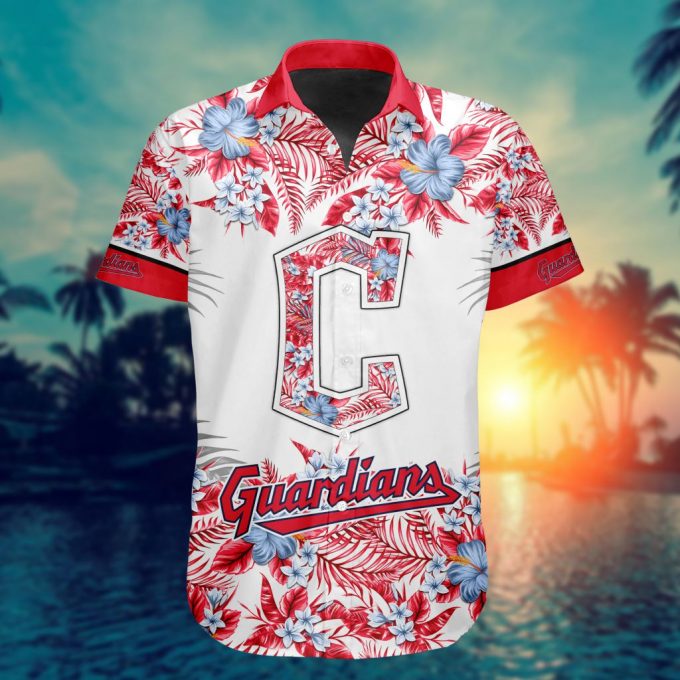 MLB Cleveland Guardians Special Hawaiin Design Button Shirt Baseball Lover Gift, Fan Gift