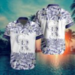 MLB Colorado Rockies Special Hawaiin Design Button Shirt Baseball Lover Gift, Fan Gift