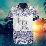 MLB Colorado Rockies Special Hawaiin Design Button Shirt Baseball Lover Gift, Fan Gift