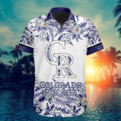 MLB Colorado Rockies Special Hawaiin Design Button Shirt Baseball Lover Gift, Fan Gift