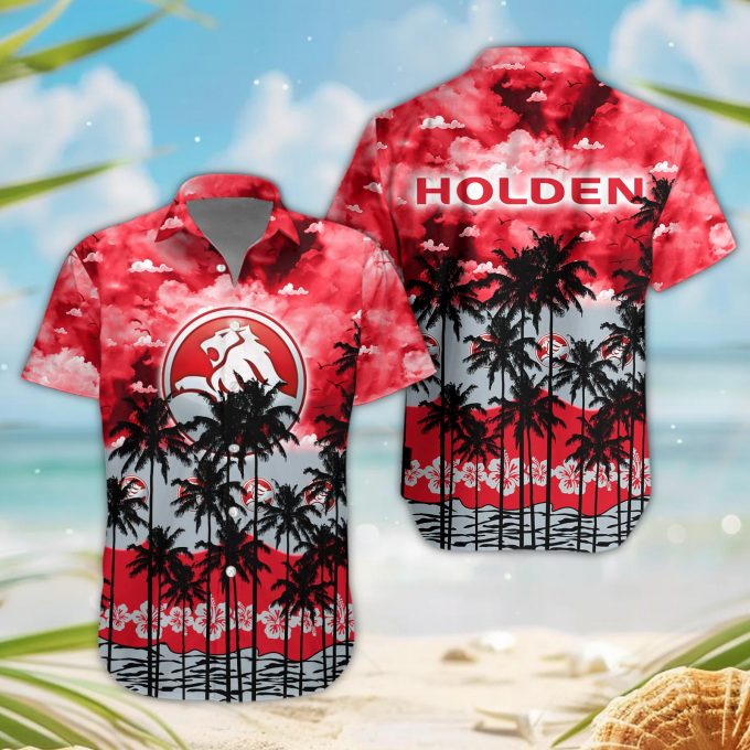 Holden 3D Button Hawaii Shirt Gift for Men Dad Father