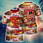 USC Trojans Flower 3D Button Hawaii Shirt Gift for Men Dad Father USC Trojans Flower 3D Button Hawaii Shirt Gift for Men Dad Father