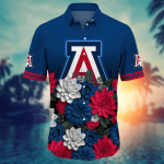 Arizona Wildcats Flower 3D Button Hawaii Shirt Gift for Men Dad Father And T Shirt For Fans, Summer Football Shirts Arizona Wildcats Flower 3D Button Hawaii Shirt Gift for Men Dad Father And T Shirt For Fans, Summer Football Shirts