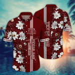Texas Aamp MAggies Flower 3D Button Hawaii Shirt Gift for Men Dad Father And T Shirt For Fans, Summer Football Shirts NA49574 Texas Aamp MAggies Flower 3D Button Hawaii Shirt Gift for Men Dad Father And T Shirt For Fans, Summer Football Shirts NA49574