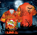 Happy Hallothanksmas Hawaiian 3D Shirt 3HS-Z0O9