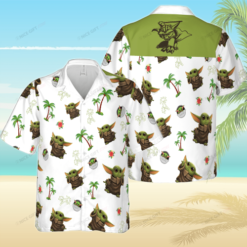 Star Wars Baby Yoda Hawaiian 3D Shirt 3HS-J9H9