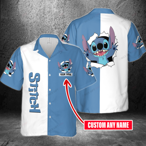 Stitch Personalized Hawaiian 3D Shirt 3HS-A4M4
