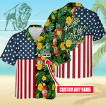 Personalized Buffalo Trace Hawaiian Shirt Unique 3D Button Gift for Men Dad Father