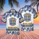 Golden State Warriors 3D Button 3D Button Hawaiian Shirt Gift for Men Dad Father Gift for Men Dad Father V22