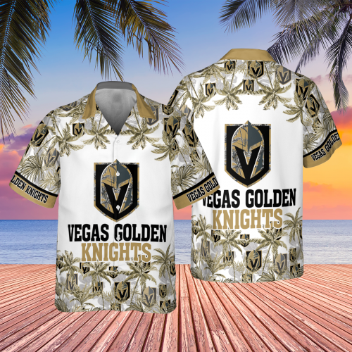 Vegas Golden Knights 2023 AOP 3D Button 3D Button Hawaiian Shirt Gift for Men Dad Father Gift for Men Dad Father V12