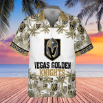 Vegas Golden Knights 2023 AOP 3D Button 3D Button Hawaiian Shirt Gift for Men Dad Father Gift for Men Dad Father V12