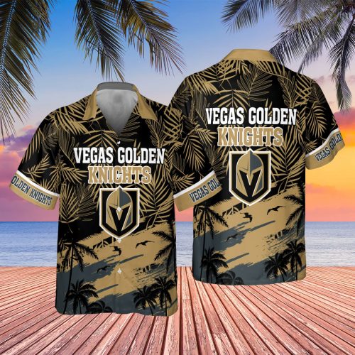 Vegas Golden Knights 2023 AOP 3D Button 3D Button Hawaiian Shirt Gift for Men Dad Father Gift for Men Dad Father SH1NHFI