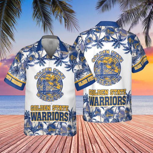 Golden State Warriors 3D Button 3D Button Hawaiian Shirt Gift for Men Dad Father Gift for Men Dad Father V22